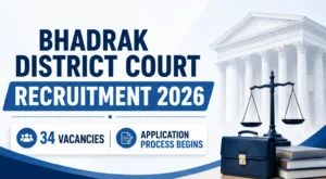 Bhadrak District Court Recruitment 2026
