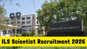 ILS Scientist Recruitment 2026