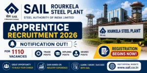 SAIL RSP Apprentice Recruitment 2026