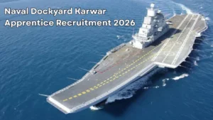 Naval Dockyard Karwar Apprentice Recruitment 2026