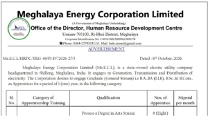MeECL Apprentice Recruitment 2026